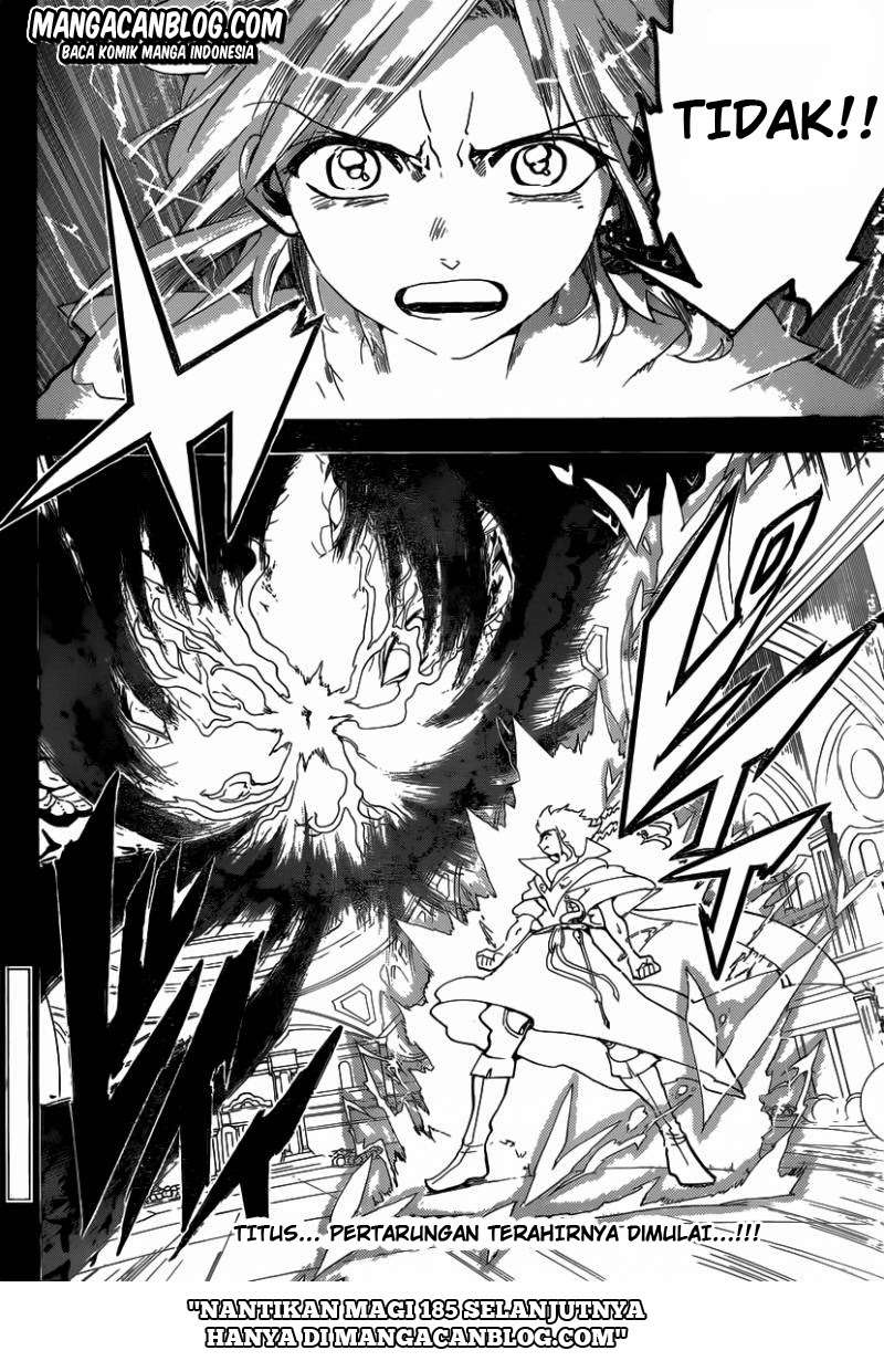 Magi – Labyrinth of Magic chapter 184